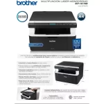 Impresora Multifuncional Laser DCP-1617NW Mono 21ppm Wifi Red USB A4 A5 pn.DCP-1617NW - Imagen 5