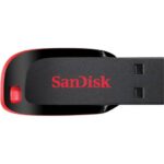 Pendrive 16GB Sandisk USB 2.0 Cruzer Blade, Negro