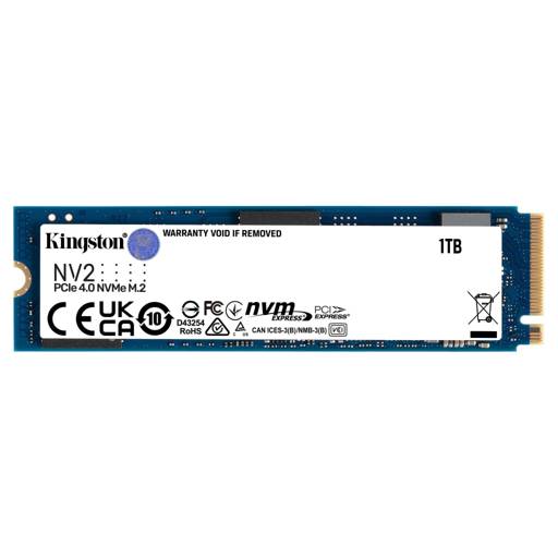 hgewl6dt_67327a8e_thumbnail_512 Unidad de Estado Sólido Kingston NV2, 1TB NVMe, PCIe 4.0, Lectura 3500 MB/s Escritura 2100 MB/s - Imagen 1