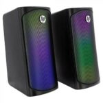 Parlantes para Computador HP DHE-6004, RGB, Bluetooth, Negro - Imagen 3