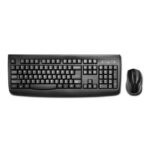 Kit Teclado y Mouse Kensington Pro Fit, Inalámbrico, Anti-Derrame, Negro