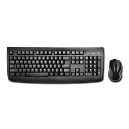 Kit Teclado y Mouse Kensington Pro Fit, Inalámbrico, Anti-Derrame, Negro