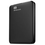 Disco Portátil WD Elements, 1TB, USB 3.0, Black